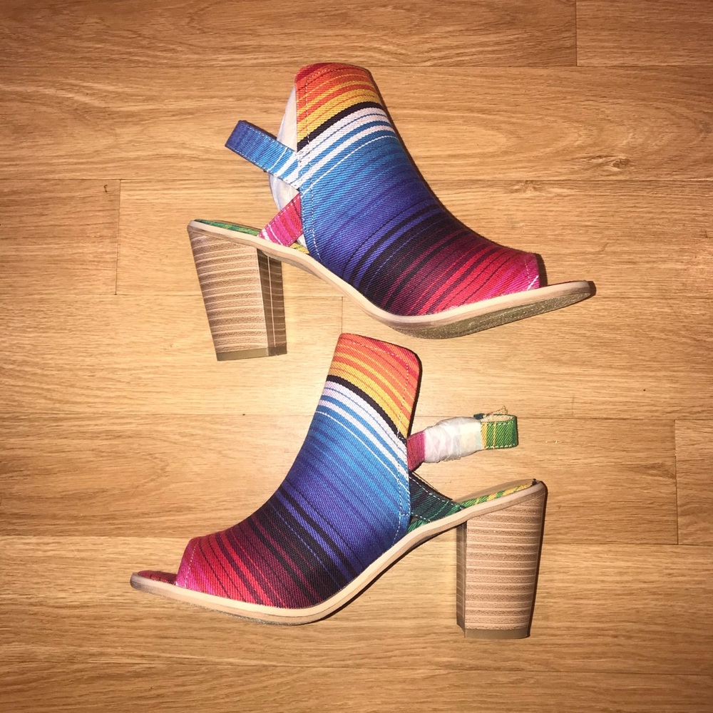 Very Volatile Serape Heels